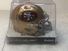 Garrison Hearst Signed San Francisco 49’ers Mini Helmet COA PSA