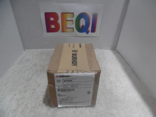 12pcs Burndy  GC2929 2/0-250 1-BOLT GROUND CONNECTOR 264172