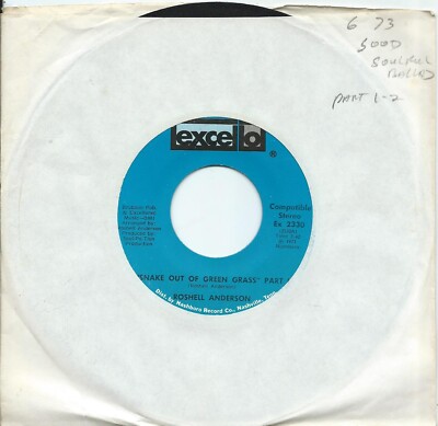 Roshell Anderson:Snake out of green grass-Part 1:US Excello:1973