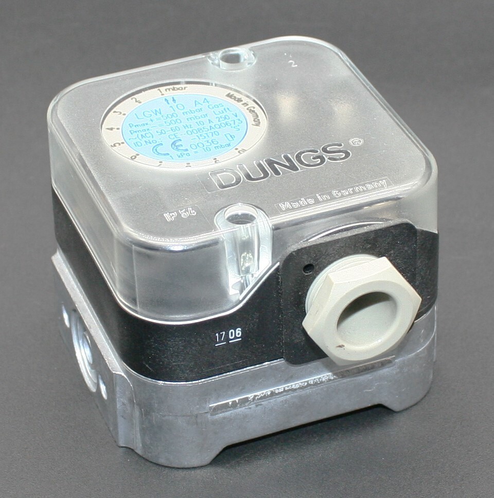 One (1) Dungs LGW 10 A4 Differential Pressure Switch Germany 10 mBAR NEW |  eBay