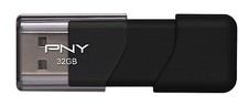 PNY Attach  32GB USB 2.0 Flash Drive - P-FD32GATT03-GE by Generic