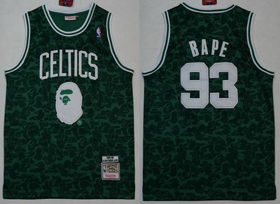 bape celtics jersey