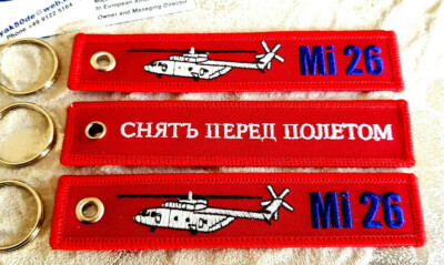 3er SET Hubschrauber MIL Mi - 26 Helicoptere Pilot  auf Russ Aircraft / YakAir