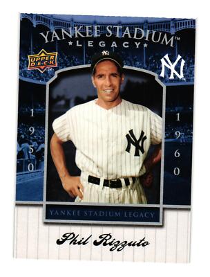 2008 Upper Deck Yankee Stadium Box Set #21 Phil Rizzuto New York Yankees