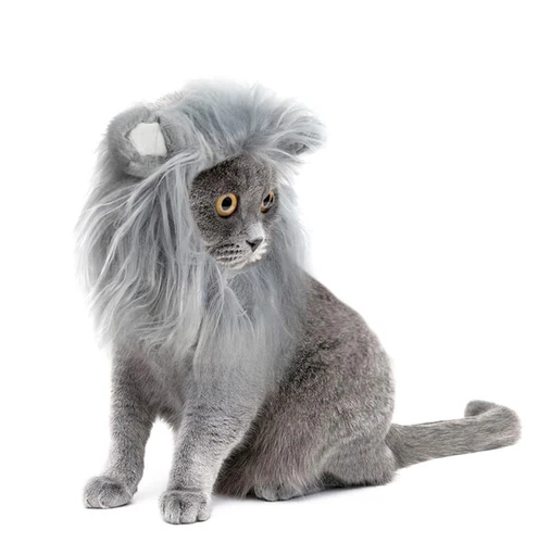 Lion Mane for Cats Funny Halloween Costume for Cats Snoods for Cats - Bild 38 von 42