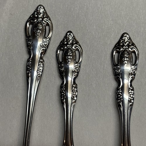 Oneida Community Brahms Youth Baby Infant Stainless 6 Pc Child Progress Set Lot - Picture 12 of 24