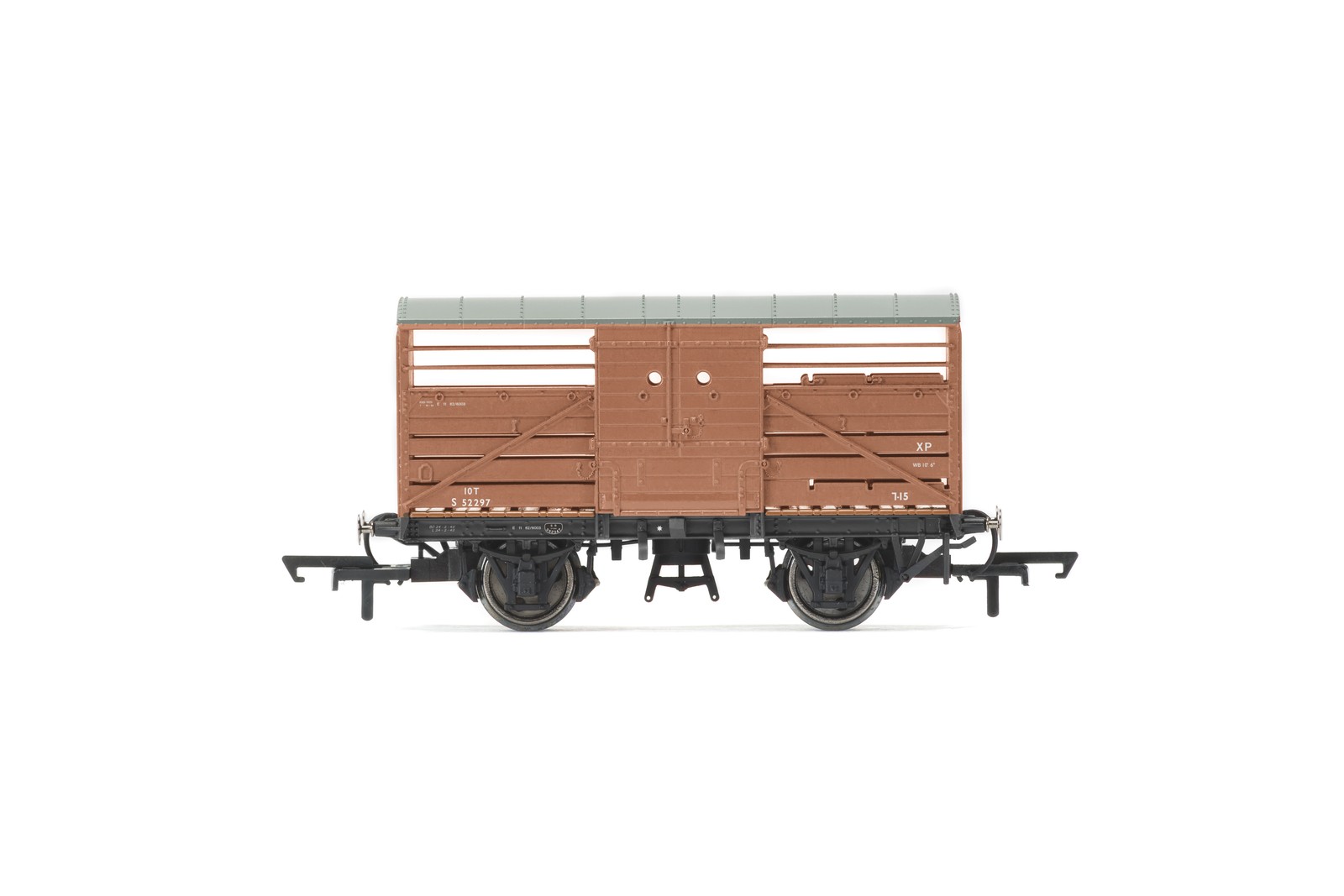 Hornby R60288 BR Ex SR Cattle Wagon 52297 - OO Gauge