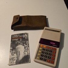 Vintage Litronix 2230 Calculator With Case Works