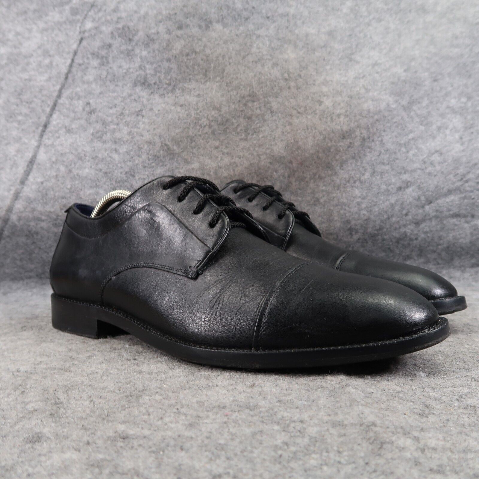 SAOLA Scarpe Cole Haan uomo 8 5 Oxford classiche professionali formali pelle punta cappuccio nero