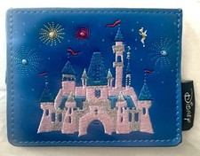 Disney Castle Tinker Bell Dumbo Cardholder Wallet The Happiest Place On Earth