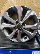 HYUNDAI i10 ALLOY WHEEL 6Jx15 ET53 52910B9300 MK2 2014 - 2021 GREY D/CUT
