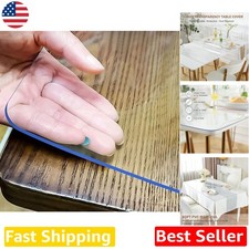 Heavy Duty 1.5mm Thick Clear Table Protector 48x108" - Cut to Fit PVC Mat