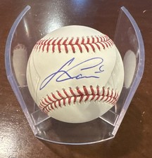 LORENZO CAIN Signed Autographed Baseball! Kansas City Royals! Milwaukee Brewers!