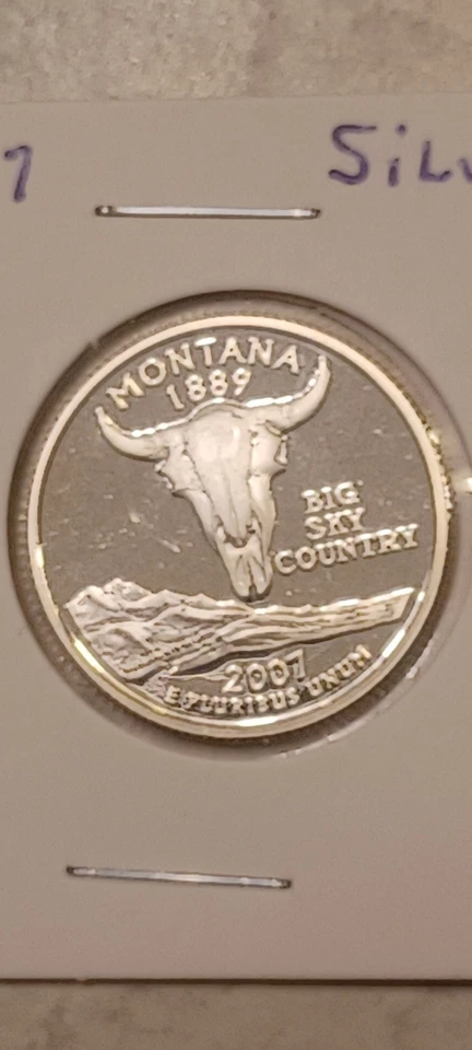 2007 Montana State Error DD On Obverse & Reverse Error (Silver) - Image 2 of 4