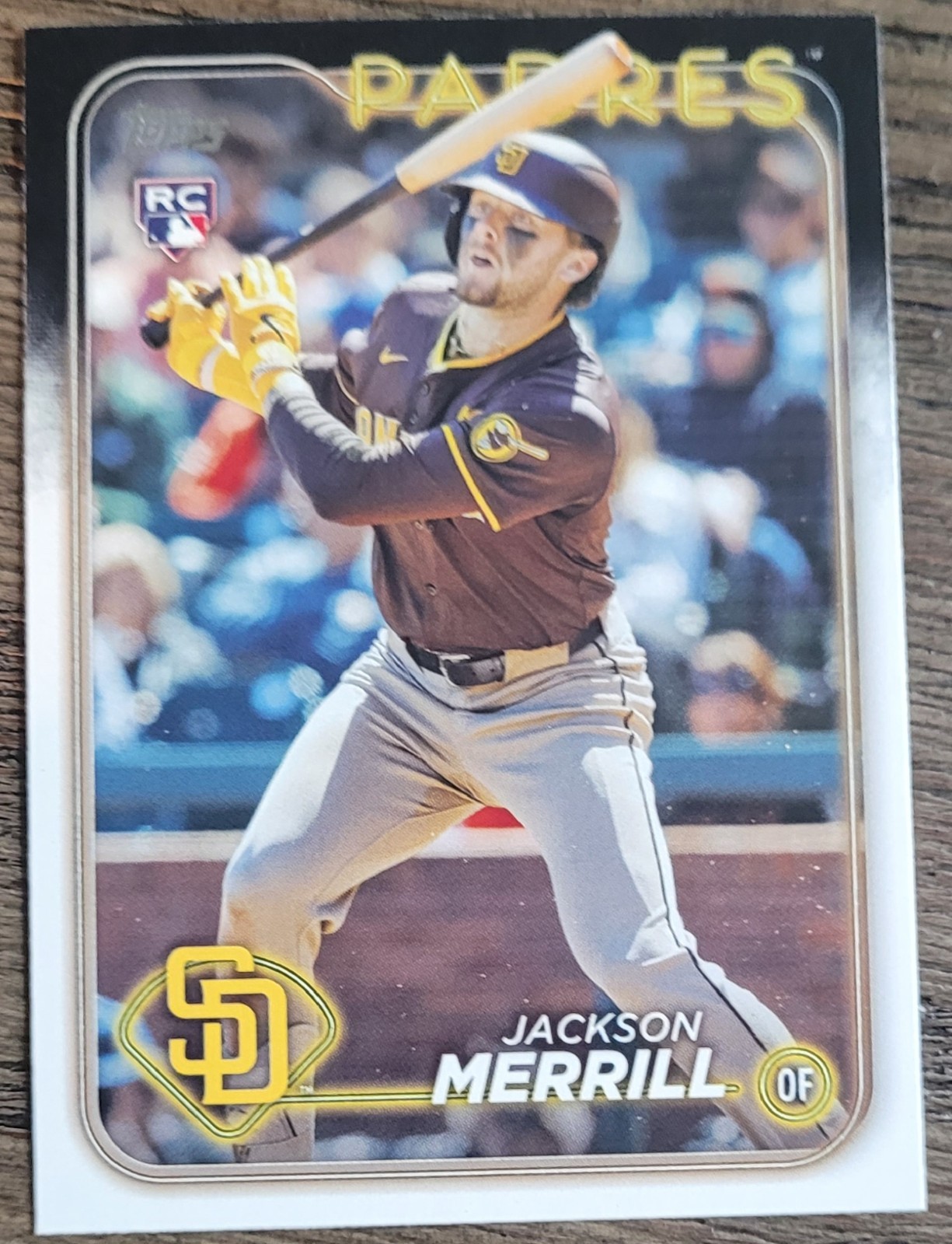 2024 Topps Jackson Merrill #699 RC Image Variation Rookie