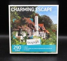 BUYAGIFT Charming Escape 1 Night 2 People 290 Stays Gift Experience Box NEW -A24