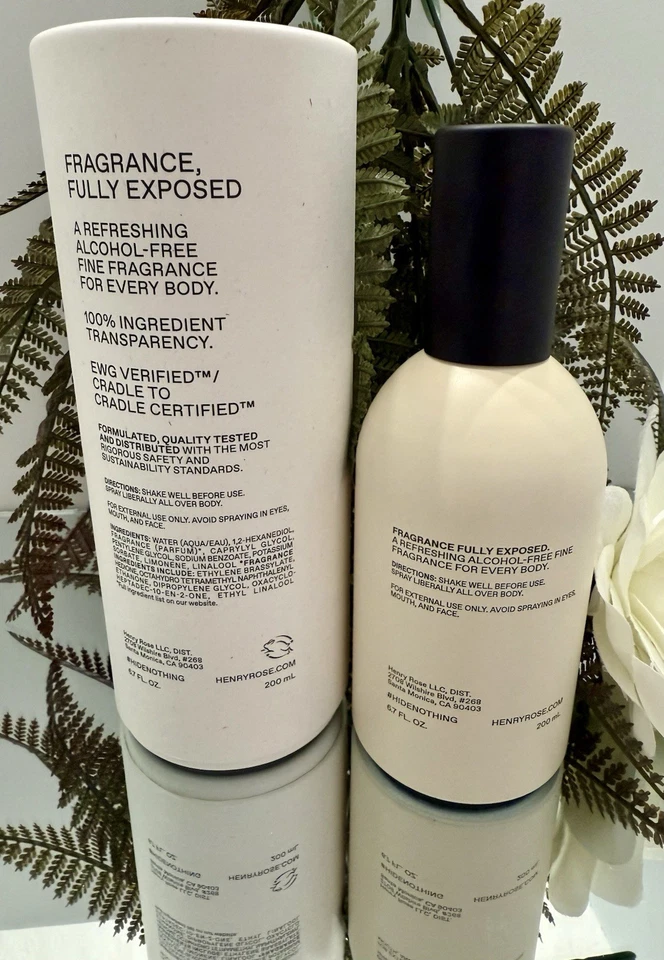 HENRY ROSE Rubia Barry Spray Corporal 6.7 OZ Auténtico Aroma Nuevo Foto 3 de 4