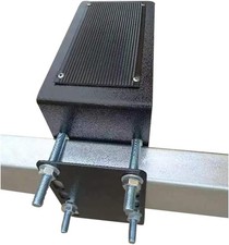 Trailer Step Boat Yacht Trailer Step Carbon Steel Step with Non-Slip Rubber Pad