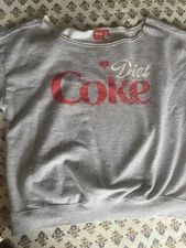 Vintage Diet Coke Authentic Nostalgia 80s 90s Sweatshirt Collectibles EUC! Y2K