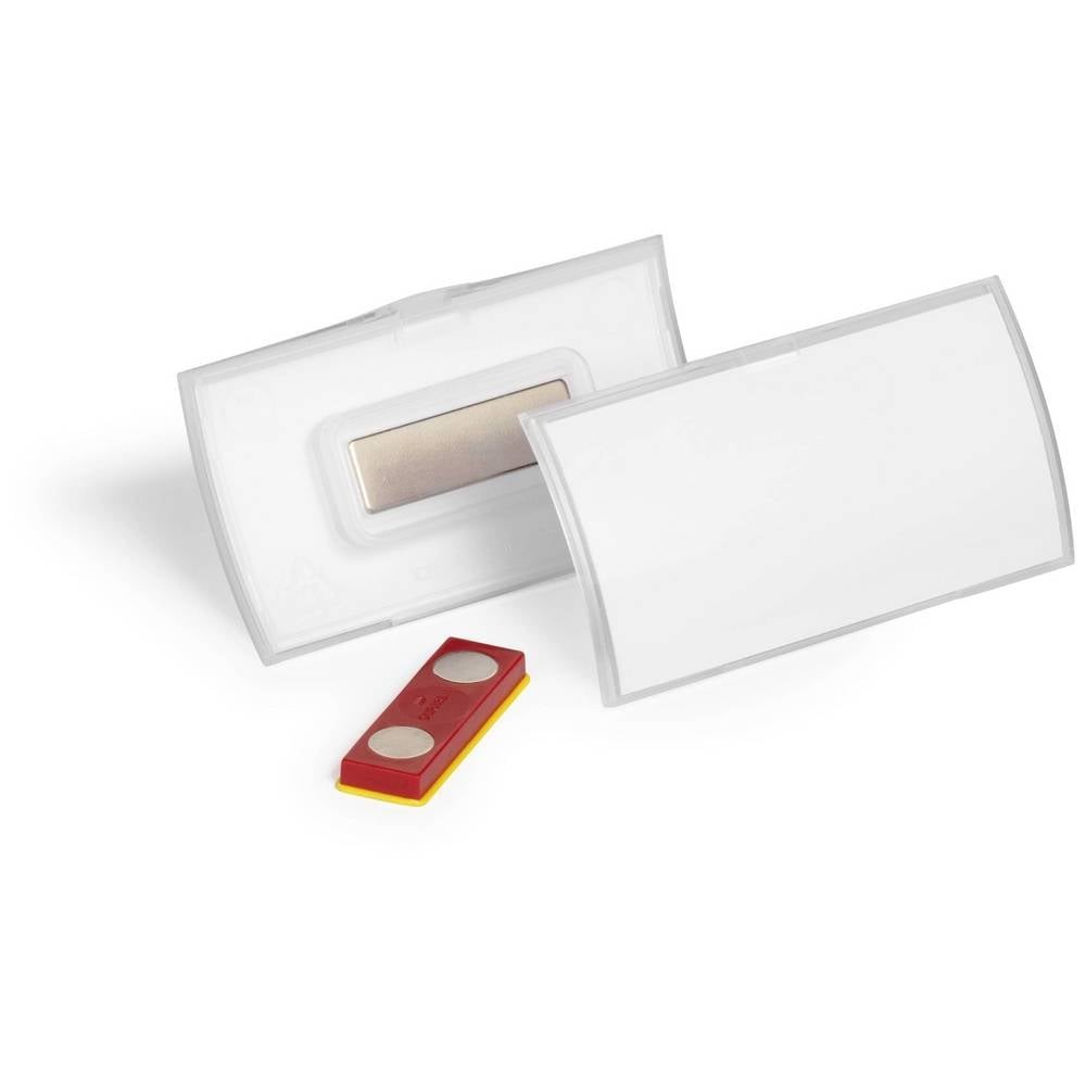 Porte-badge CLICK FOLD aimanté 75x40mm pour fixer vos cartes de visite sans abîmer les tissus