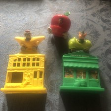 Lot of McDonald's 1995 The Busy World of Richard Scarry some wear Set 5 Pieces