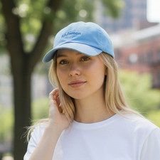 NWT Lululemon Classic Unisex Ball Cap L/XL Spell out Logo Blue