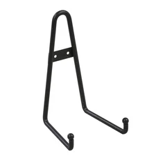 Decorative Scroll Rack Large Black Display 8 Inch Depth - Functions as Wall R...