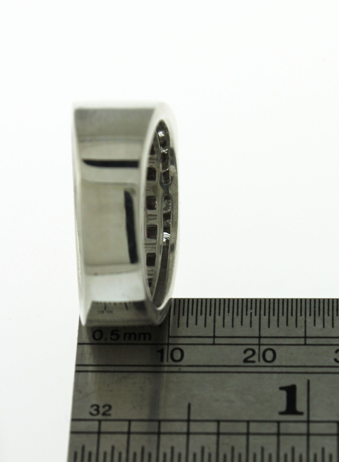 EFFY 925 Sterling Silver Ruby White Sapphire Ring… - image 10