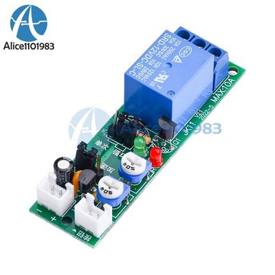 DC 5V 12V 24V 0-24h Adjustable Cycle Timer Delay Relay Module On/Off Switch #lk