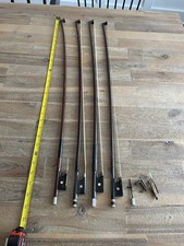 4 Vintage Antique Violin Marked Bow Lot 4/4 Germany Glasser Pat Frog Estate Find