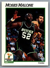 1991-92 NBA Properties Moses Malone [Base] Base Set