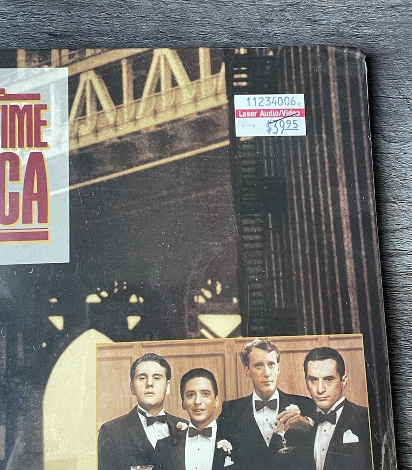 ONCE UPON A TIME IN AMERICA LASER DISC LD Widescreen Edt Sealed - Price Sticker - Image 2 of 4