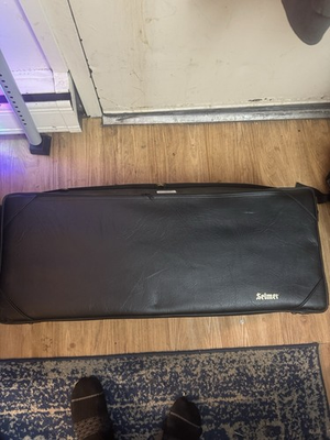 #ad #ad Seller Mark VI Vanguard Alto Saxophone Case with Leather Protective Cover Black $185.00