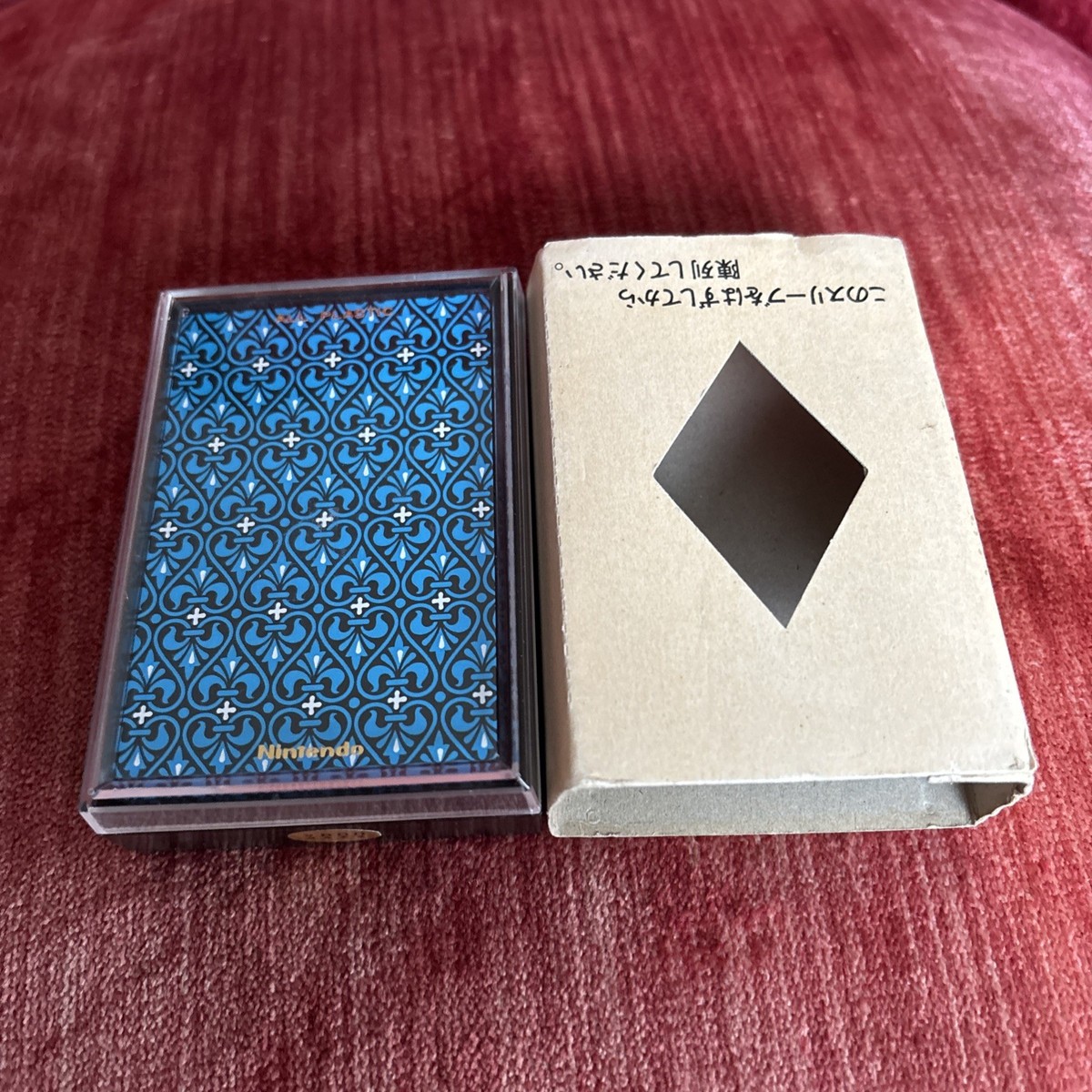 Vintage 1950- 1960 Nintendo Deck of Playing Cards : with cardboard