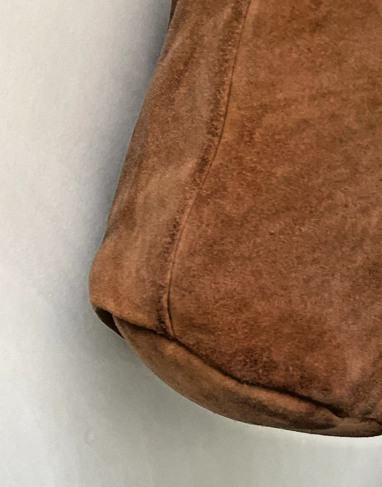 Bolso de Mano Mujer Gamuza Ecote Marrón Foto 4 de 4