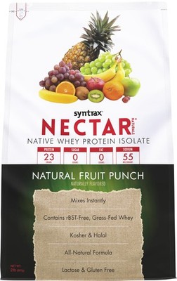 Syntrax Nectar Naturals, All Natural Whey Protein Isolate, Smooth & Juicy, Na...
