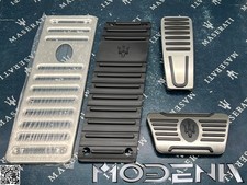 Acero Inox. Goma de Pedal Kit Pedal Cover Maserati Ghibli Quattroporte Levante