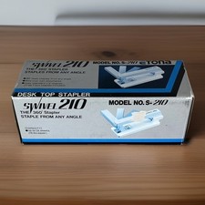 SWIVEL Stapler S-210 Stapler with Rotating Arm w/ 360 Degrees Any Angle Etona