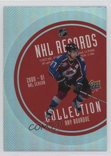 2021 Extended Series Record Collections Platinum 35/50 Ray Bourque #RB-5 HOF 0q3