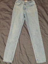 Girls size 12 regular Levis skinny jeans light blue