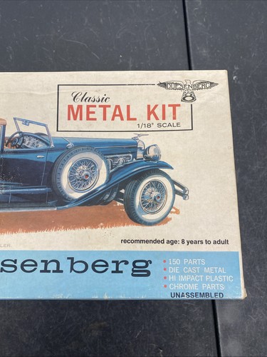 Gabriel Modelo SJ Duesenberg Town Car Escala 1/18 Clásico Metal Modelo Kit Nº 4868 - Imagen 3 de 9