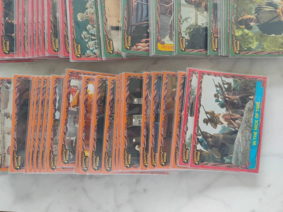 2008 TOPPS HERITAGE INDIANA JONES 90 CARD PARALLEL #/500 COMPLETE SET - Image 4 of 4