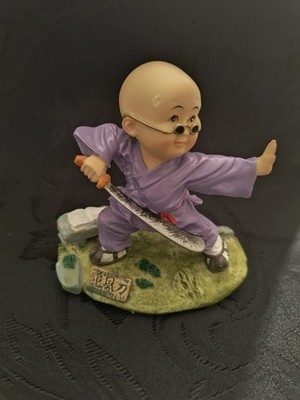 Cute Hand Crafted Porcelain Asian Figurine!