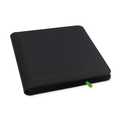 Vault X Premium Exo-Tec XL Zip Binder - 12 Pocket XL Trading Card Album Folder -