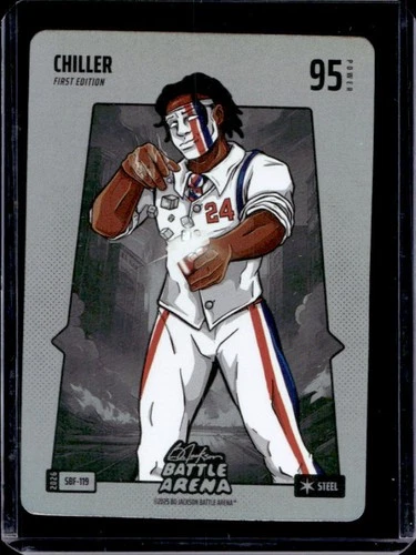 2026 Bo Jackson Battle Arena Griffey Chiller Silver Battlefoil 1st #SBF-119