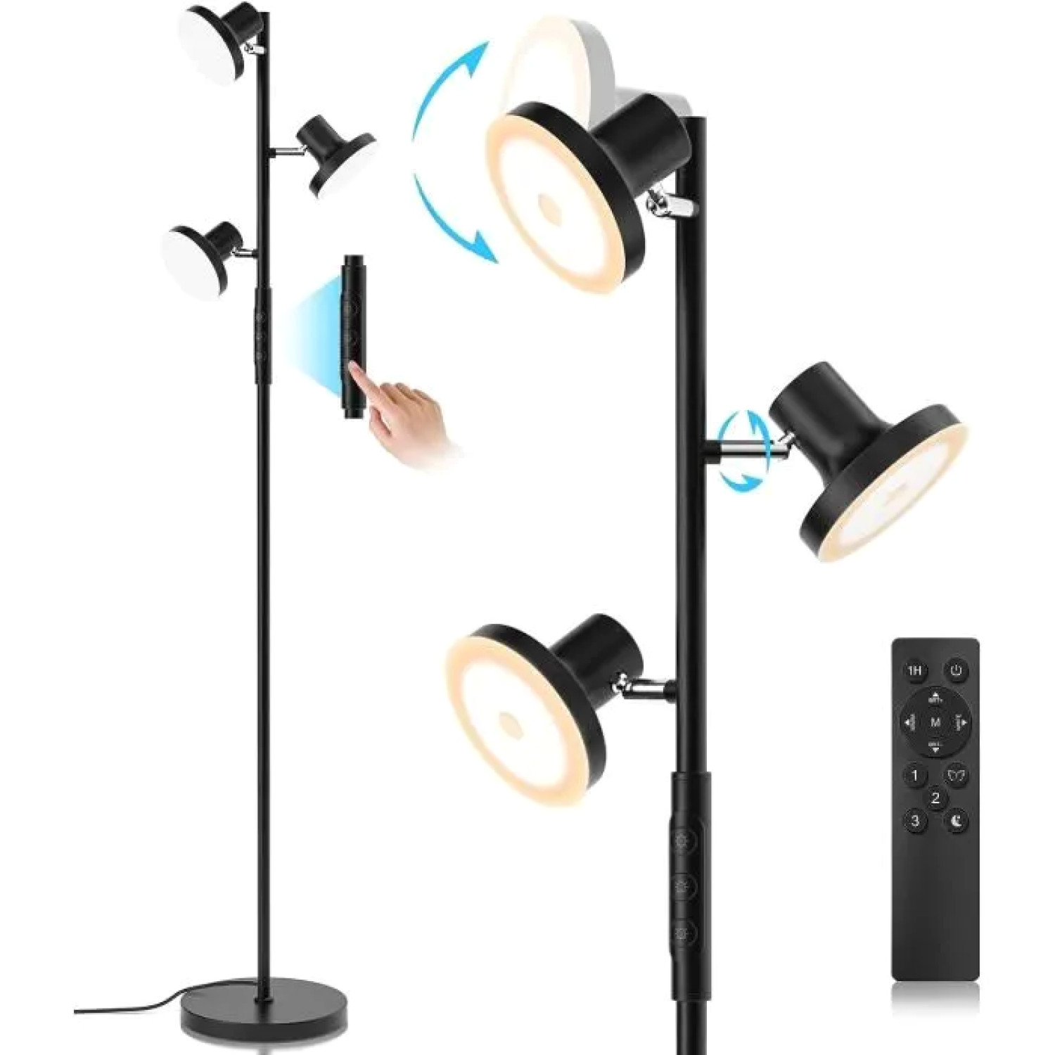 Lampadaire LED 36W 2500lm pour créer une ambiance cocooning dans la chambre
