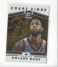 2017-18 Donruss Optic Court Kings #4 Dwyane Wade Cavaliers