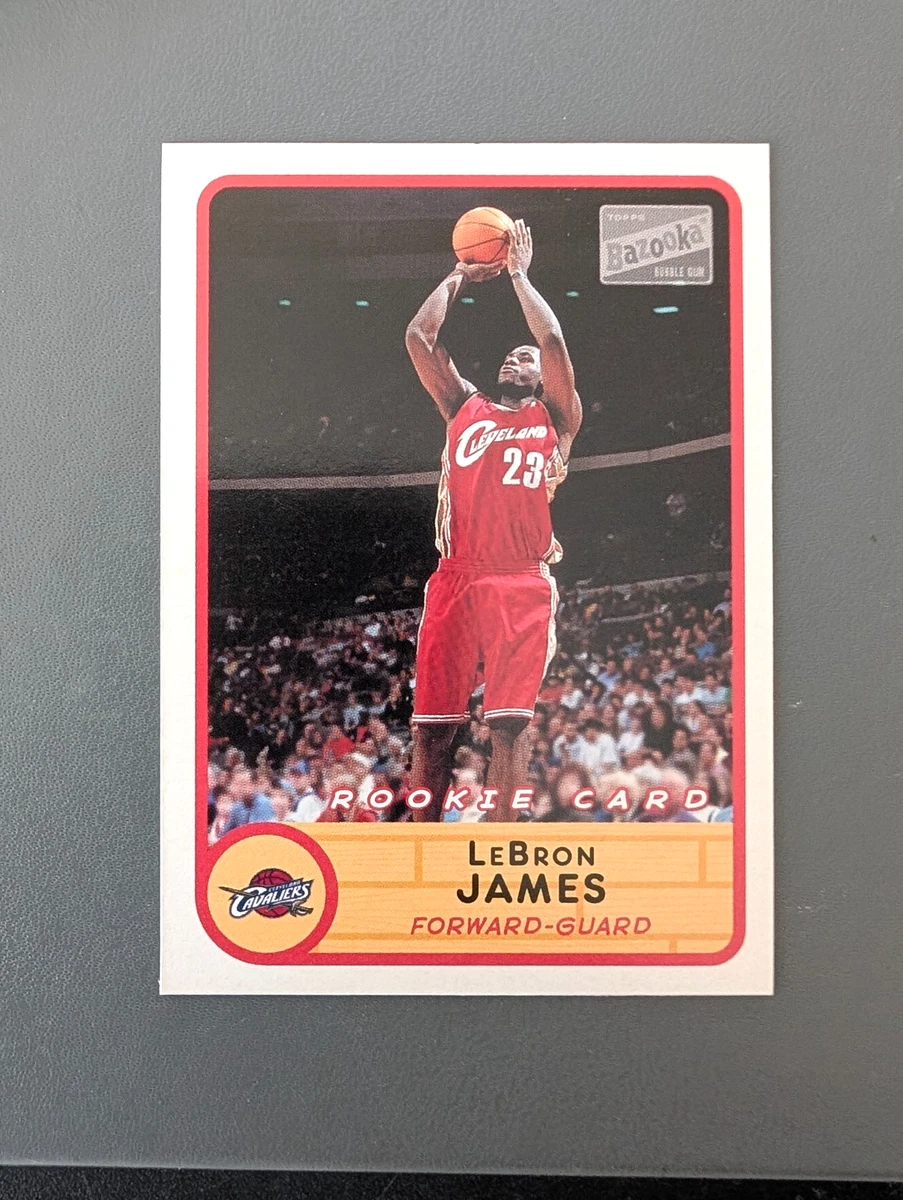 Topps LeBron James Basketball Rookie ungraded Sports Trading Cards
