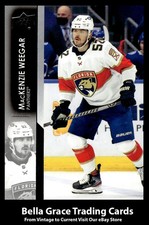 2021-22 Upper Deck MacKenzie Weegar #80 Florida Panthers NHL Hockey