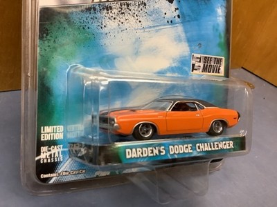 1/64 Greenlight Holywood Fast & Furious Darden's Dodge Challenger Orange Diecast
